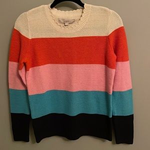 NWT striped skit sweater